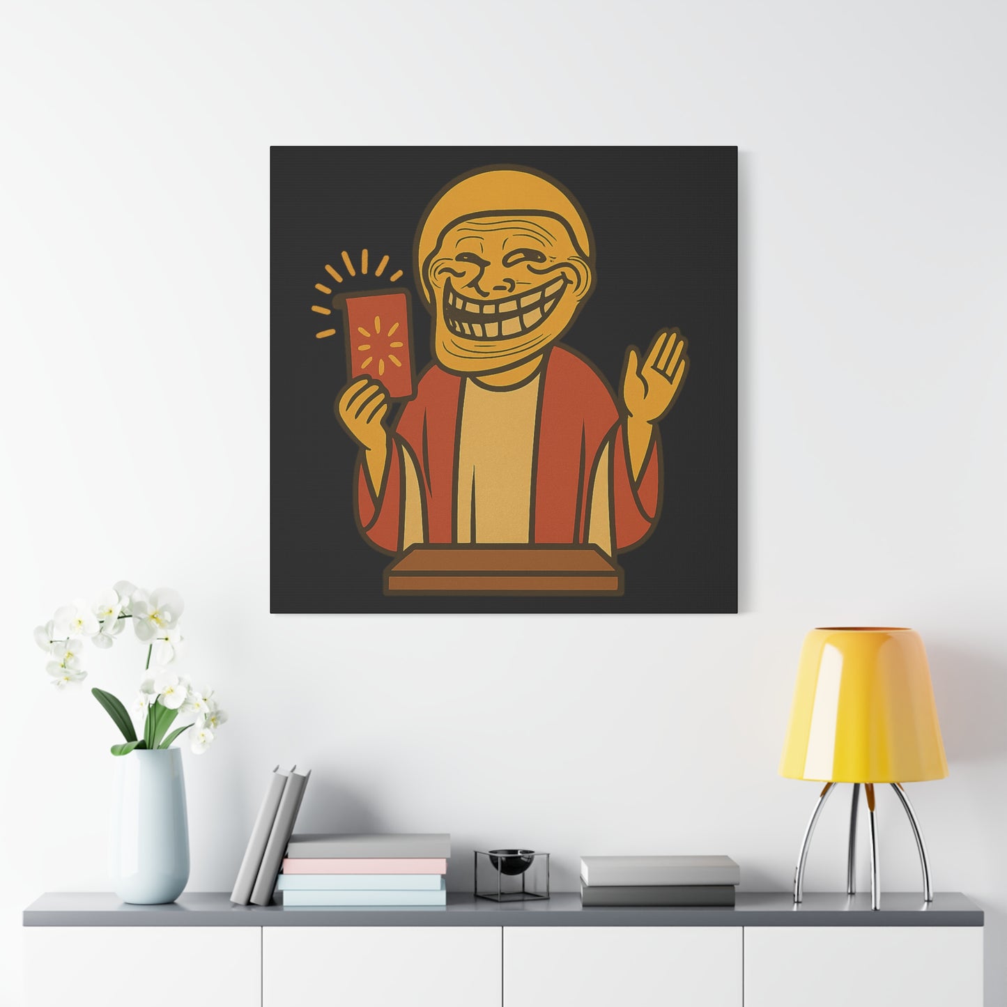 St Troll "History" Canvas