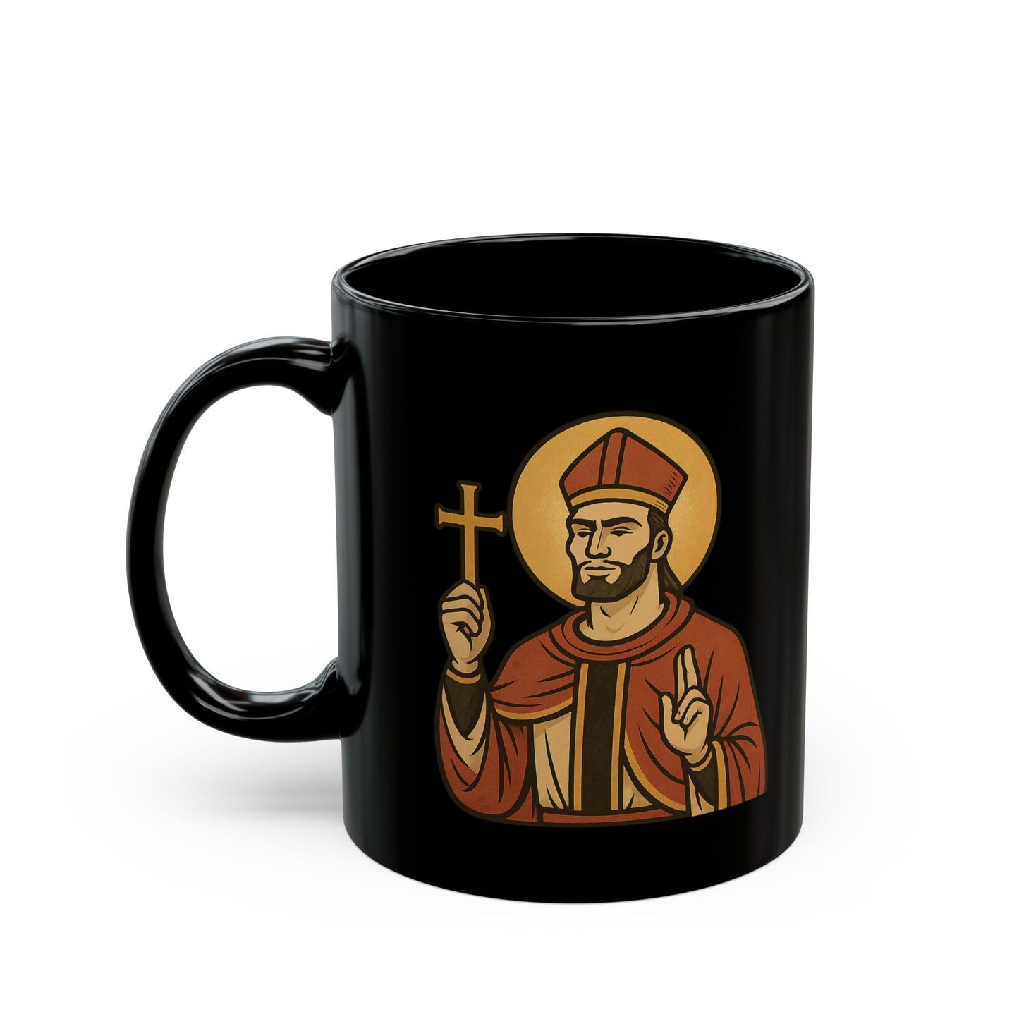 St Gigachad "Holy Habits" Coffee Mug
