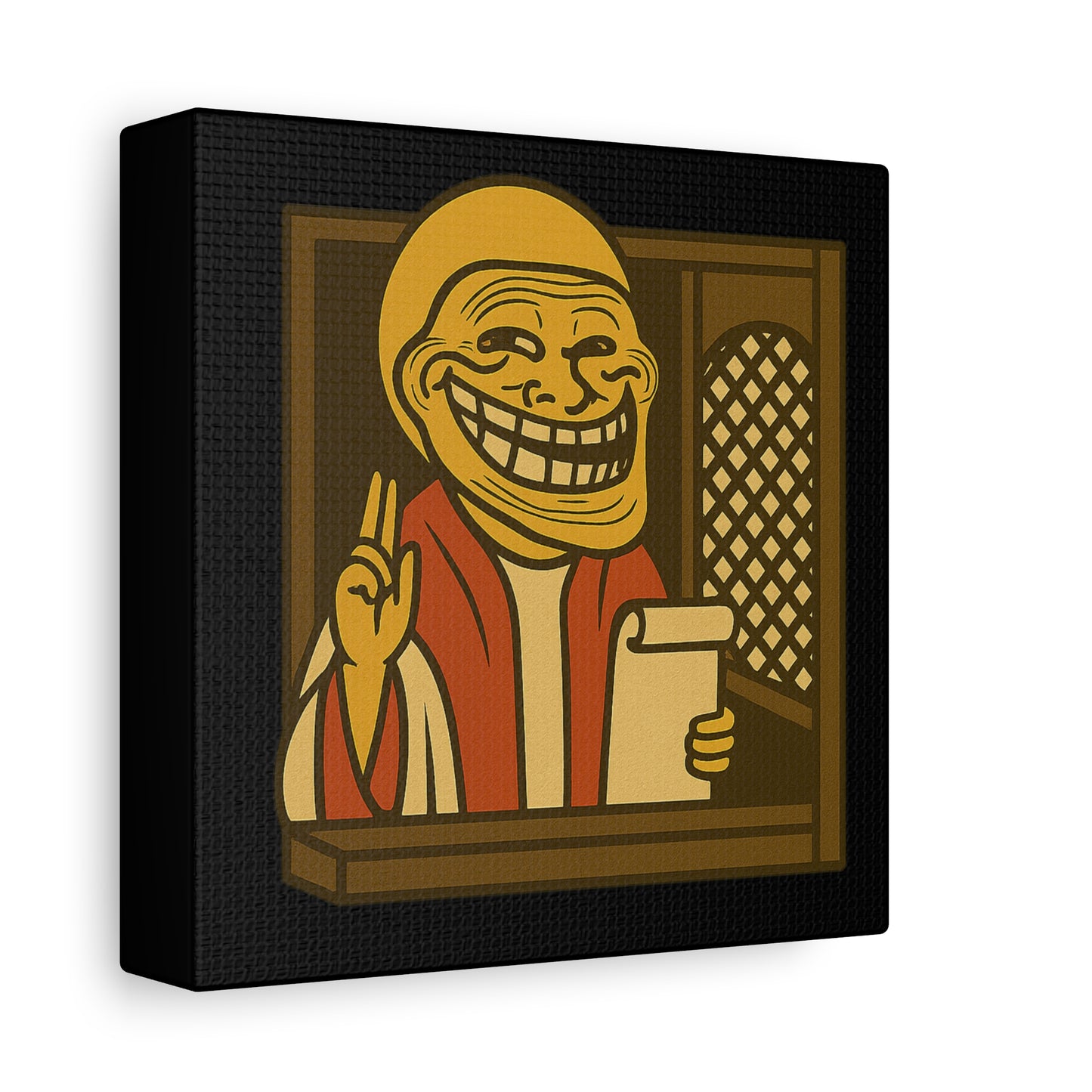 St Troll "Confessions" Canvas Art