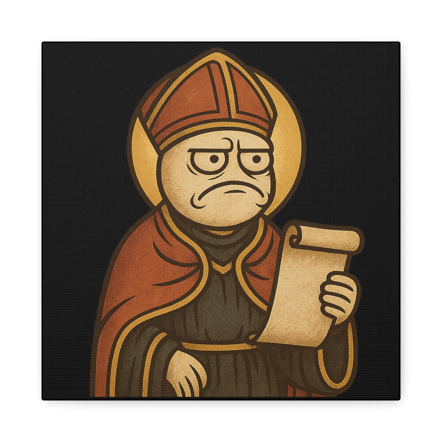 St Rage "Pause" Canvas
