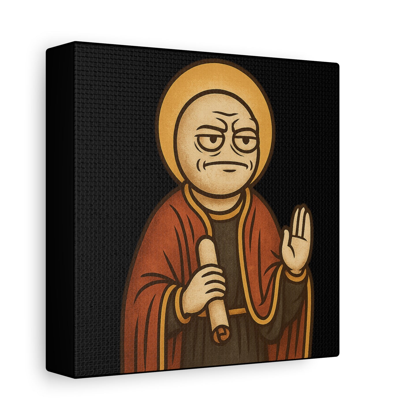 St Rage "Hold" Canvas, Stretched
