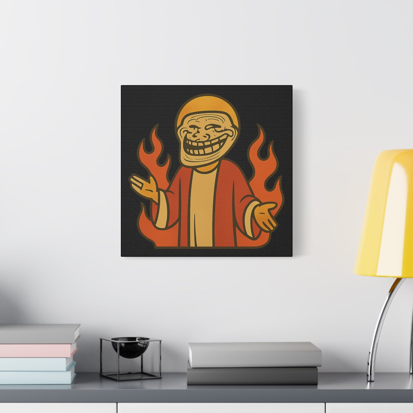 St Troll "Rage" Canvas Wall Art