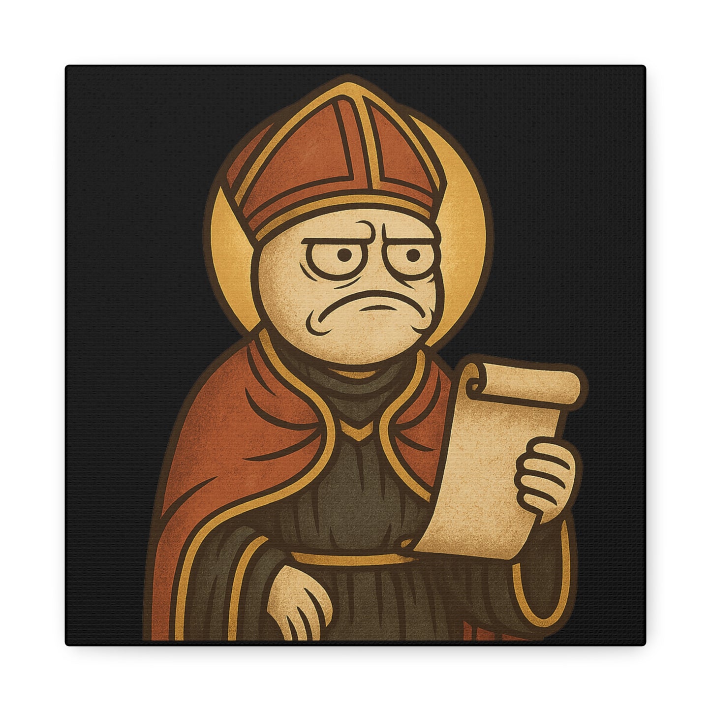 St Rage "Pause" Canvas