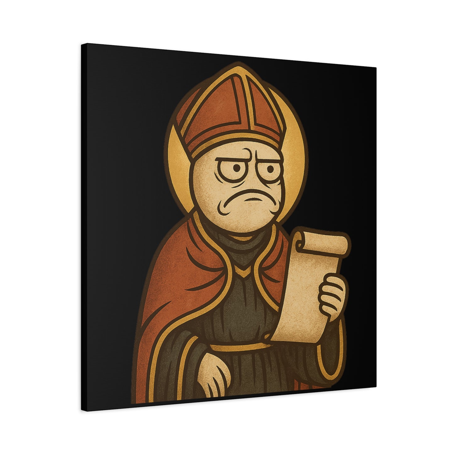 St Rage "Pause" Canvas