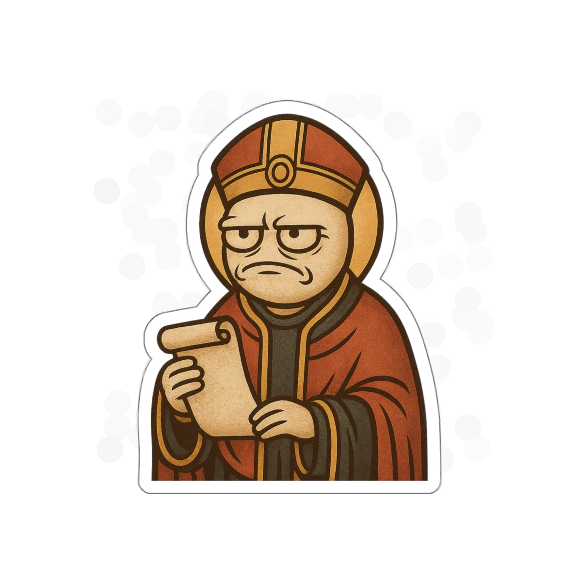 St Rage "Bait" Die-Cut Stickers