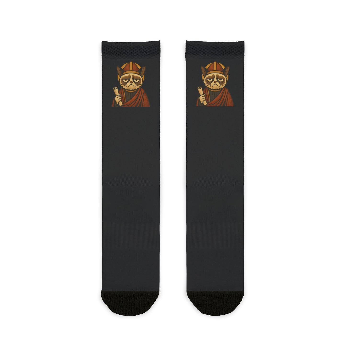 St Grumpy Cat "Holy Receipts" Socks
