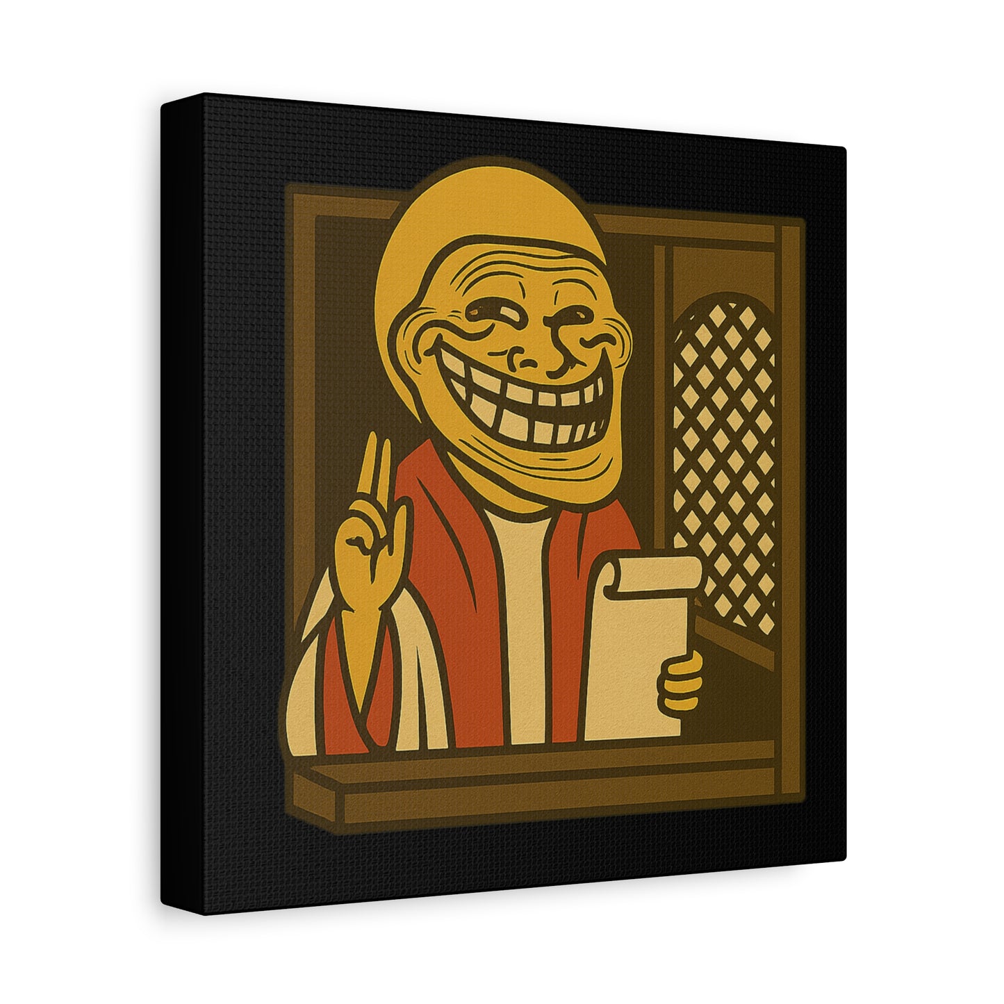 St Troll "Confessions" Canvas Art