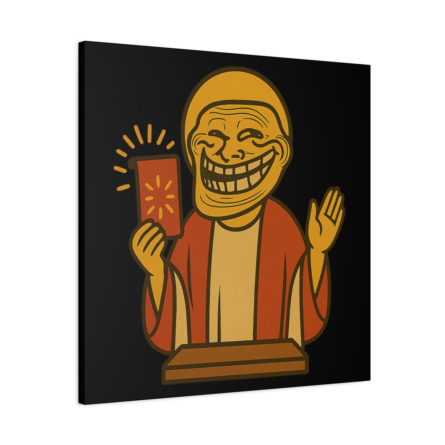 St Troll "History" Canvas