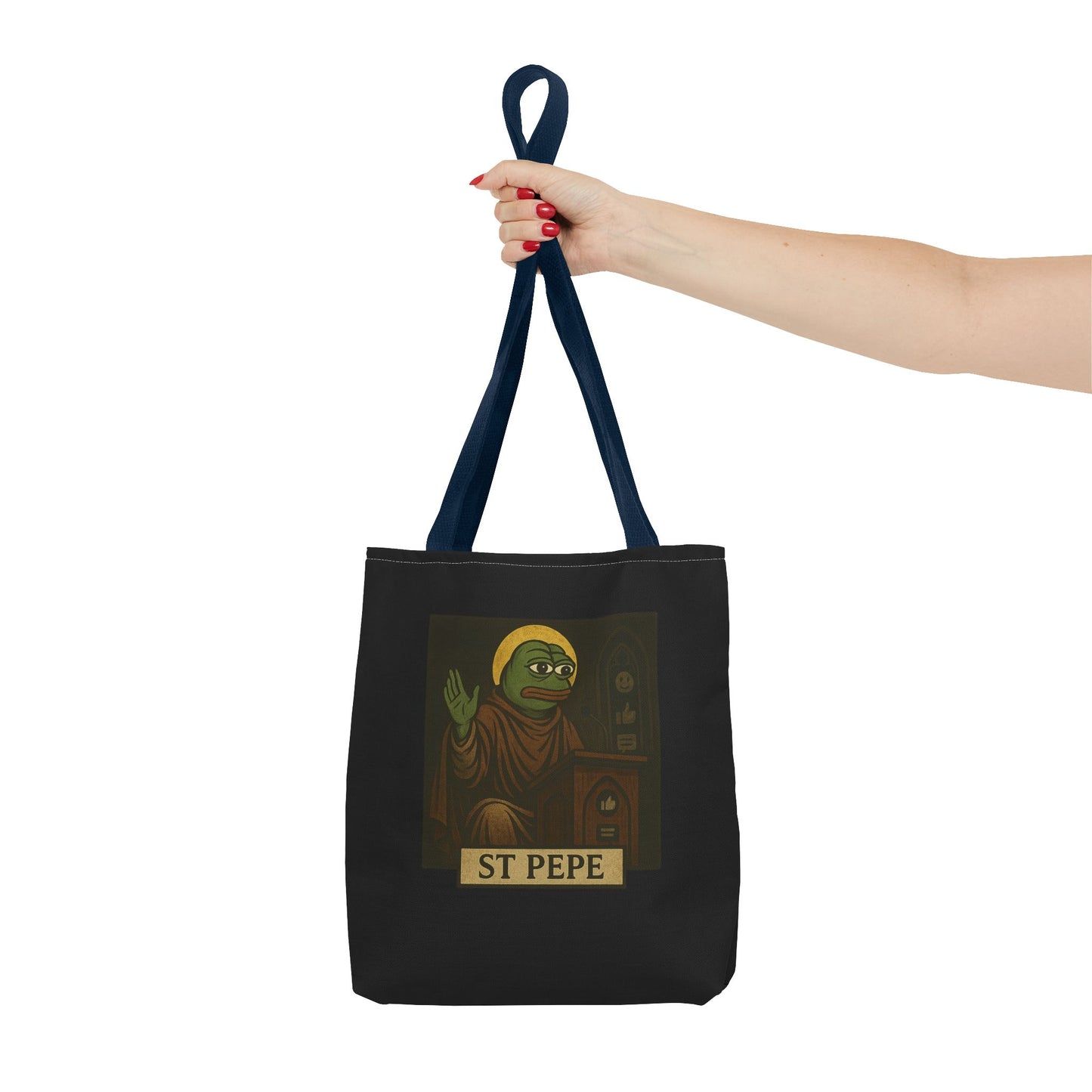 Saint Pepe "Preach" Tote Bag