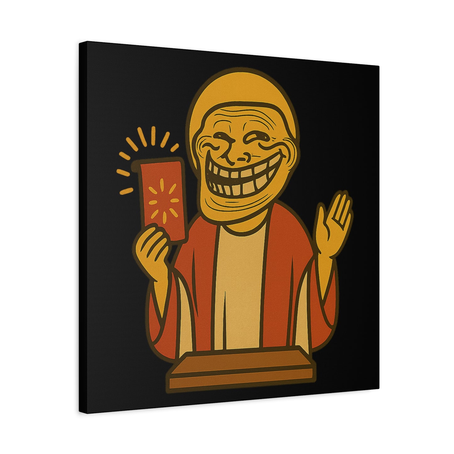 St Troll "History" Canvas