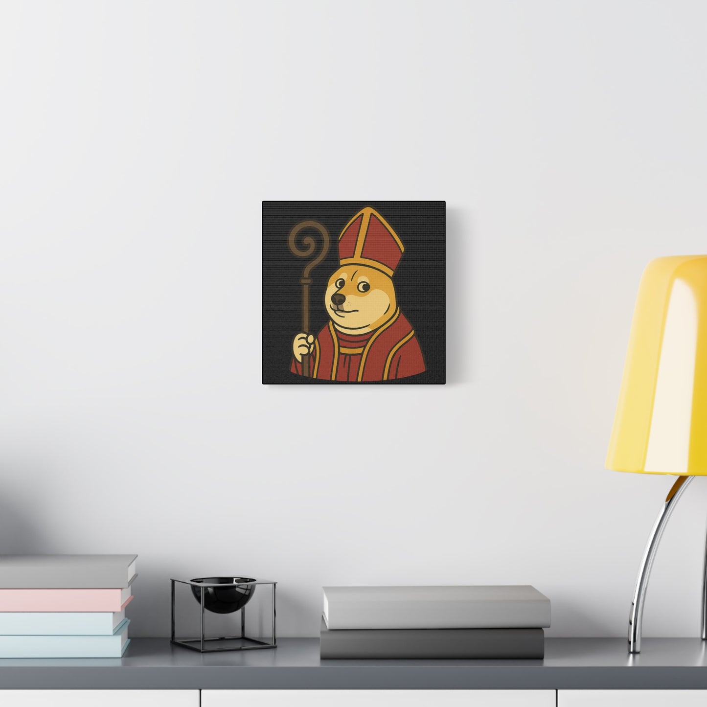 St Doge "Cardinal" Canvas