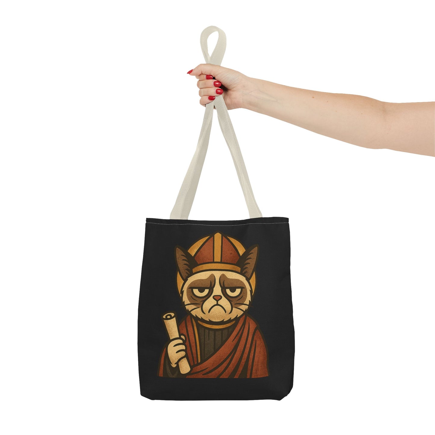 St Grumpy Cat "Holy Receipts" Tote Bag