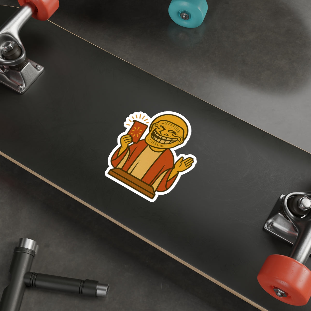 St Troll "History" Die-Cut Stickers