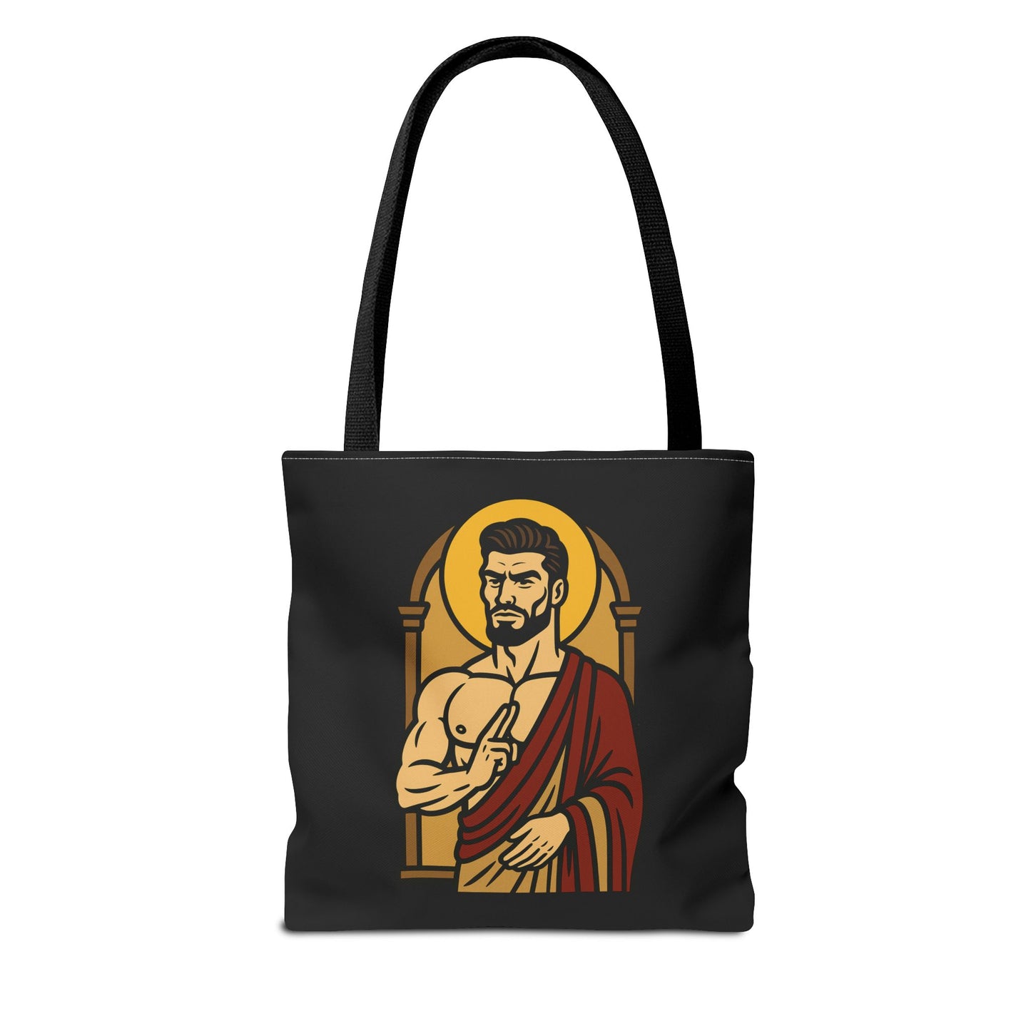 St Gigachad "Peace" Tote Bag