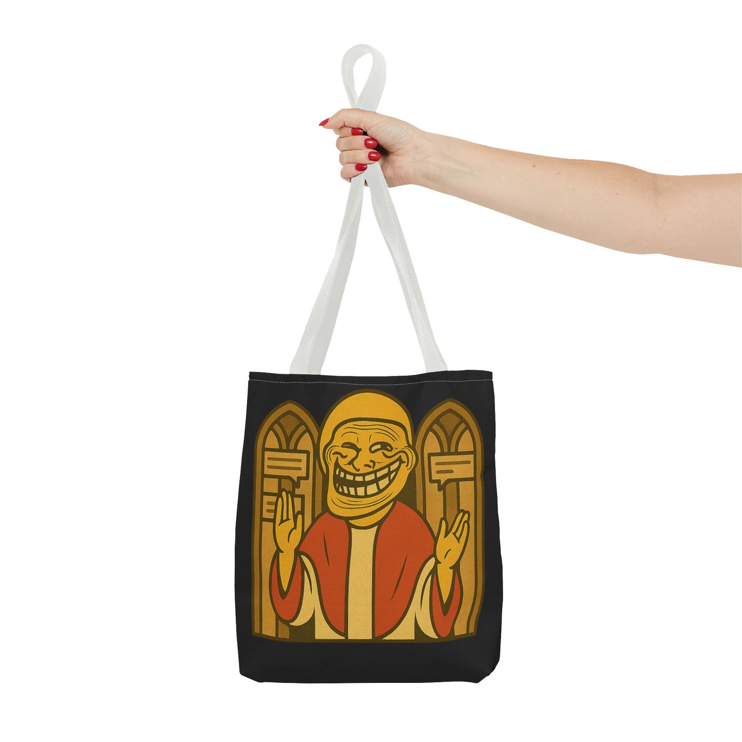 St Troll "Holy Comments" Tote Bag