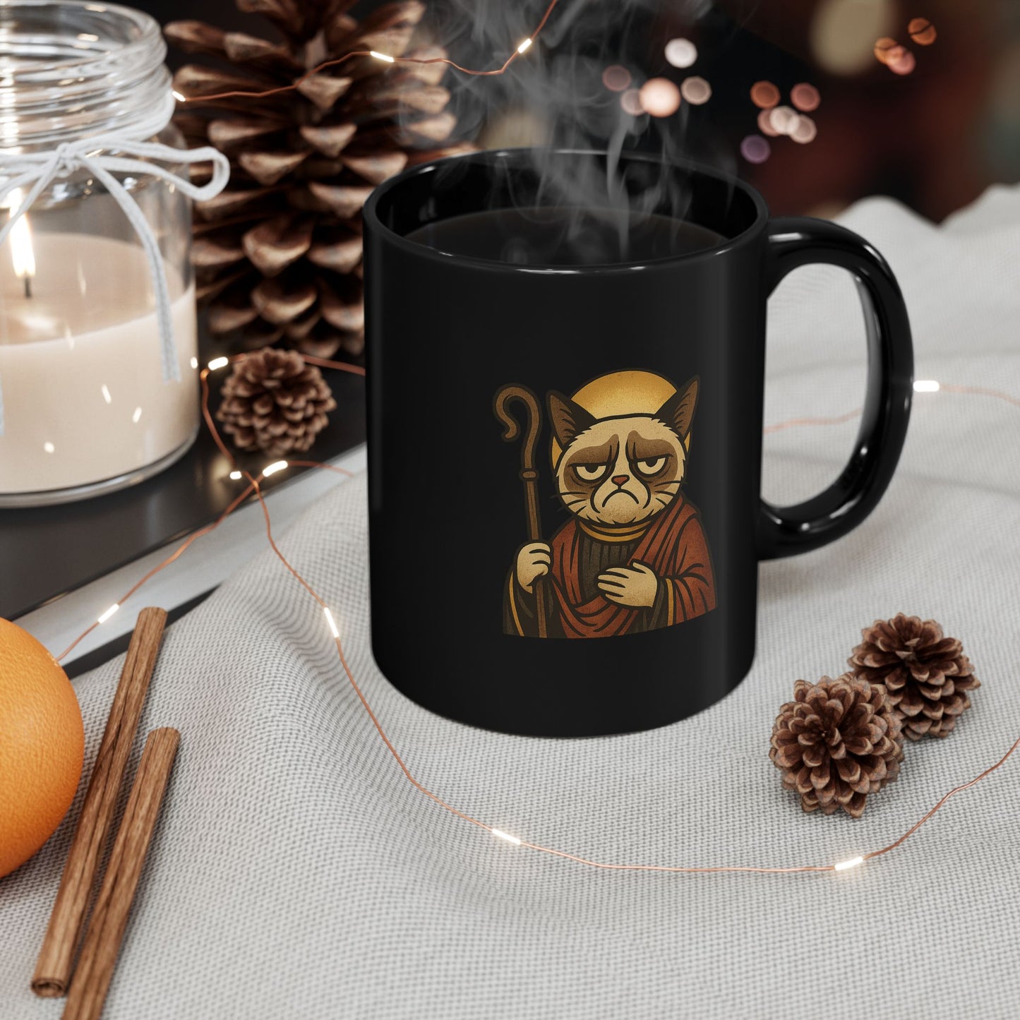 St Grumpy Cat "The Shepard" Coffee Cup