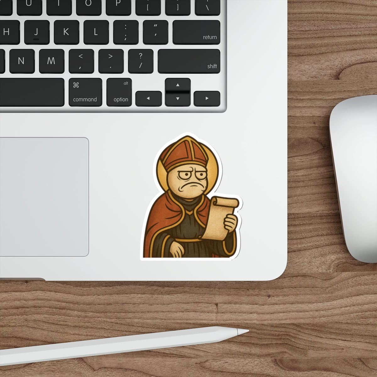 St Rage "Pause" Die-Cut Stickers