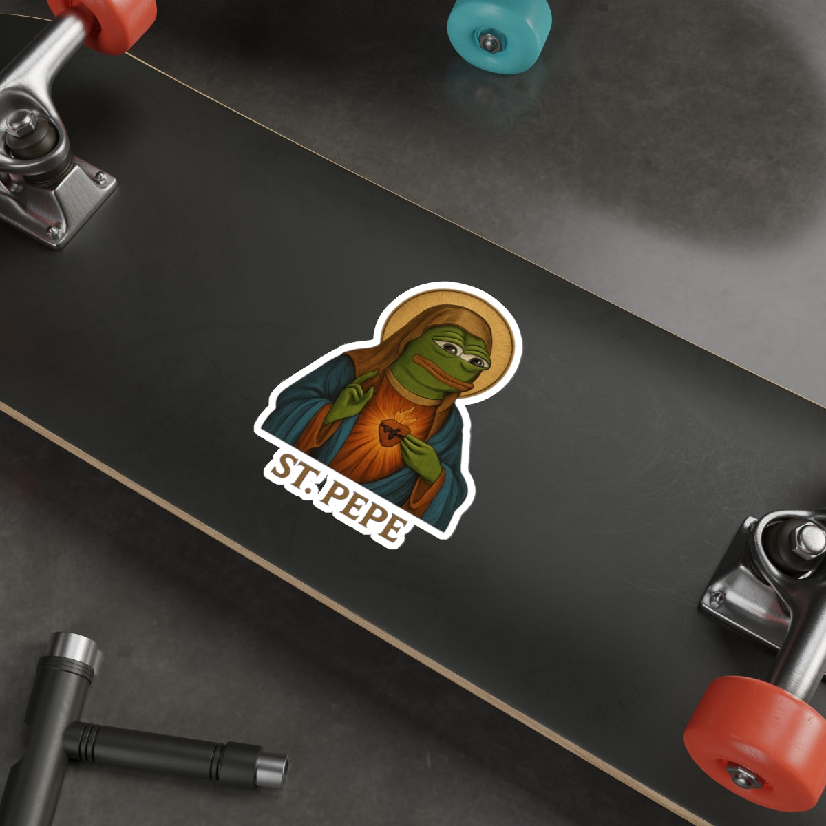 St Pepe "Our Savior" Sticker