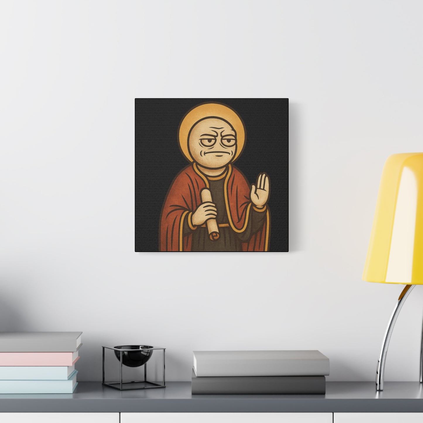 St Rage "Hold" Canvas, Stretched