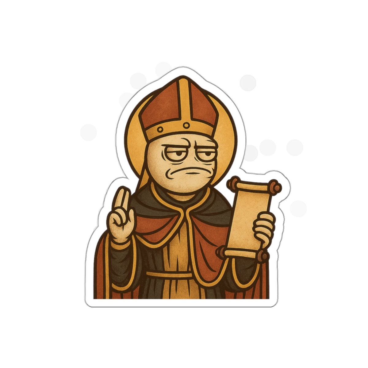 St Rage "Question" Die-Cut Stickers