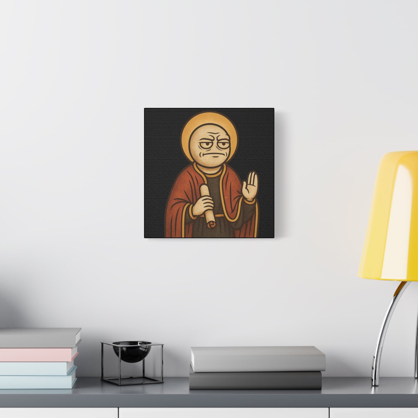 St Rage "Hold" Canvas, Stretched