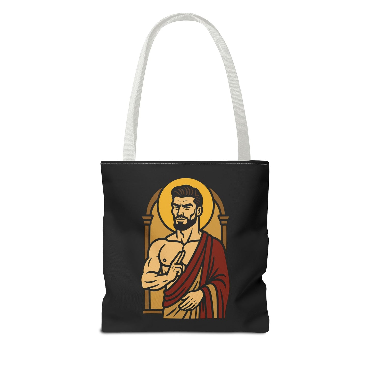 St Gigachad "Peace" Tote Bag