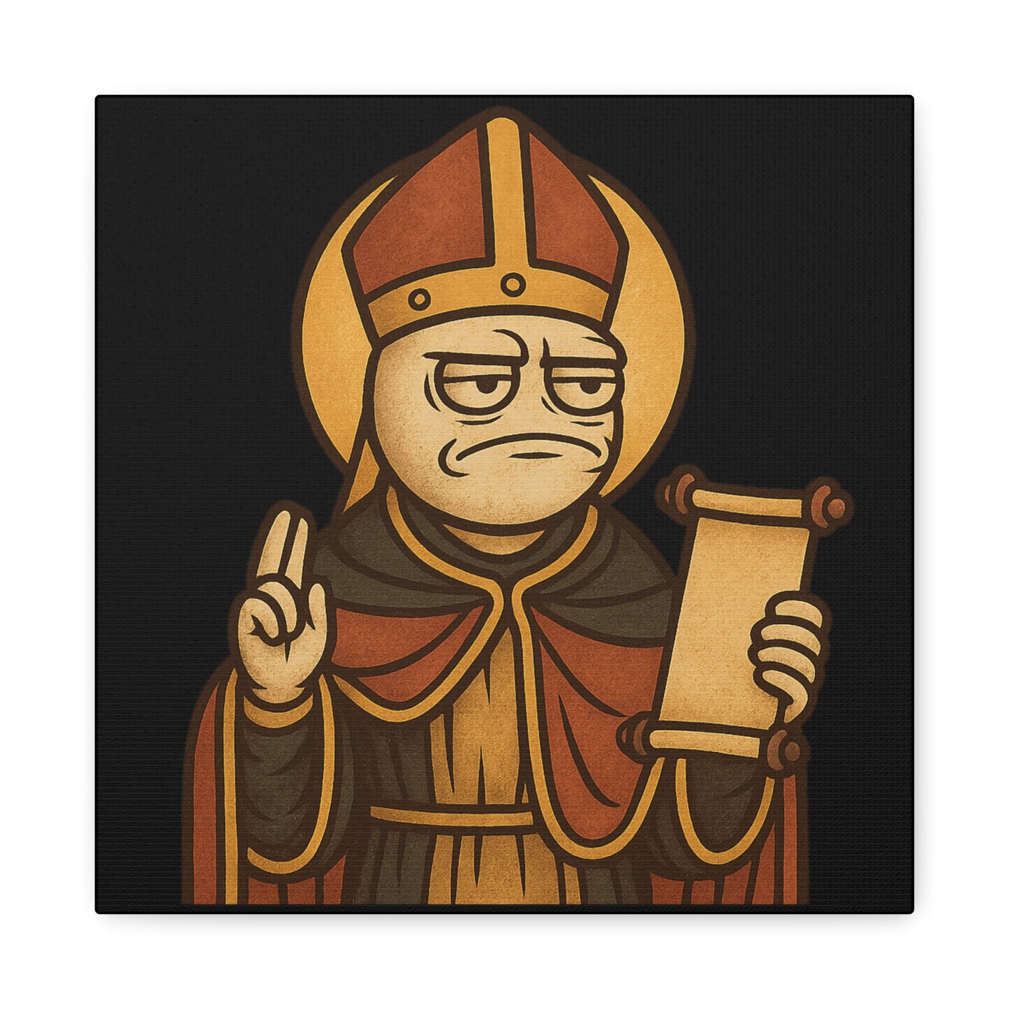 St Rage "Question" Canvas