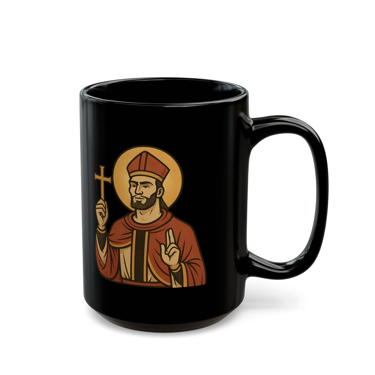 St Gigachad "Holy Habits" Coffee Mug