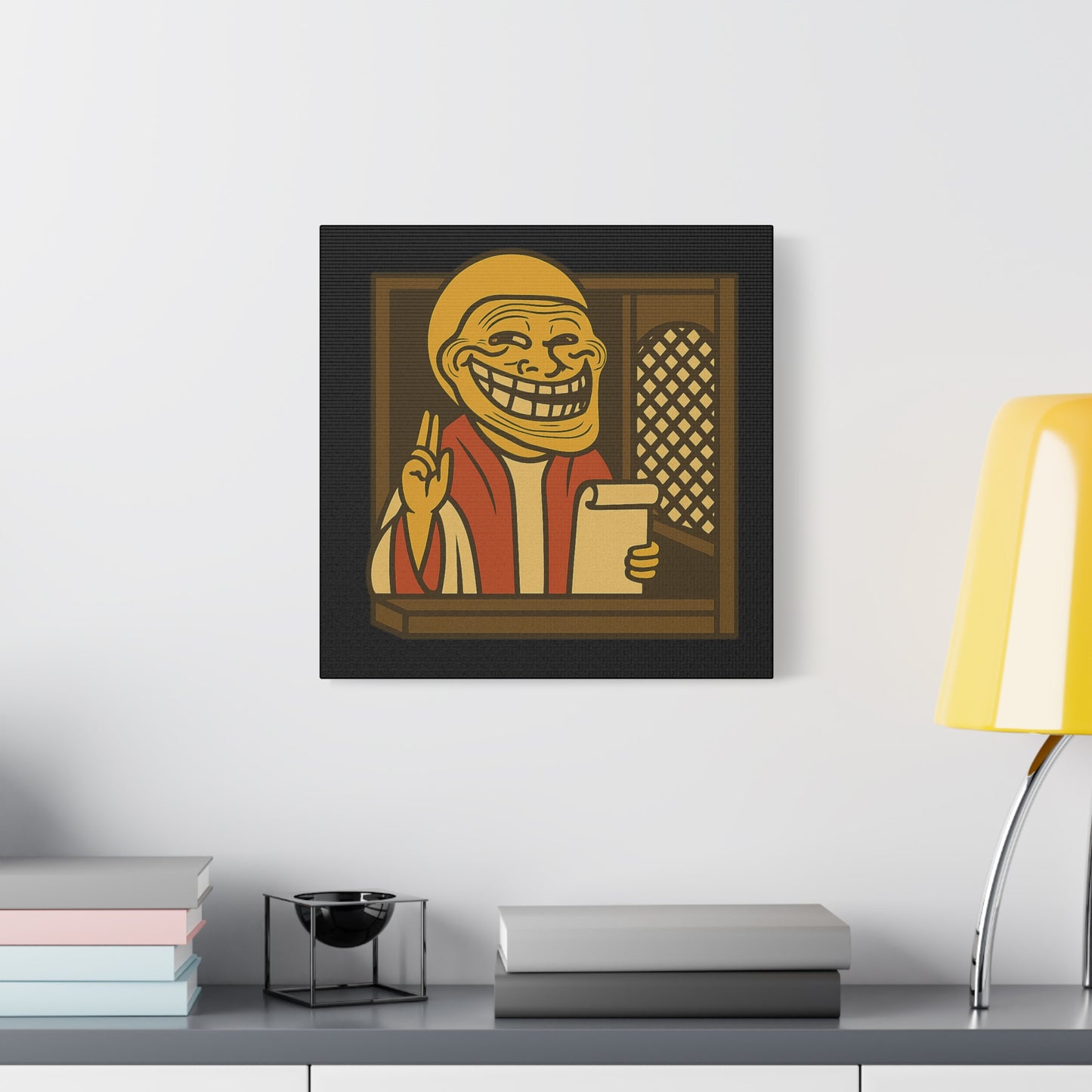 St Troll "Confessions" Canvas Art