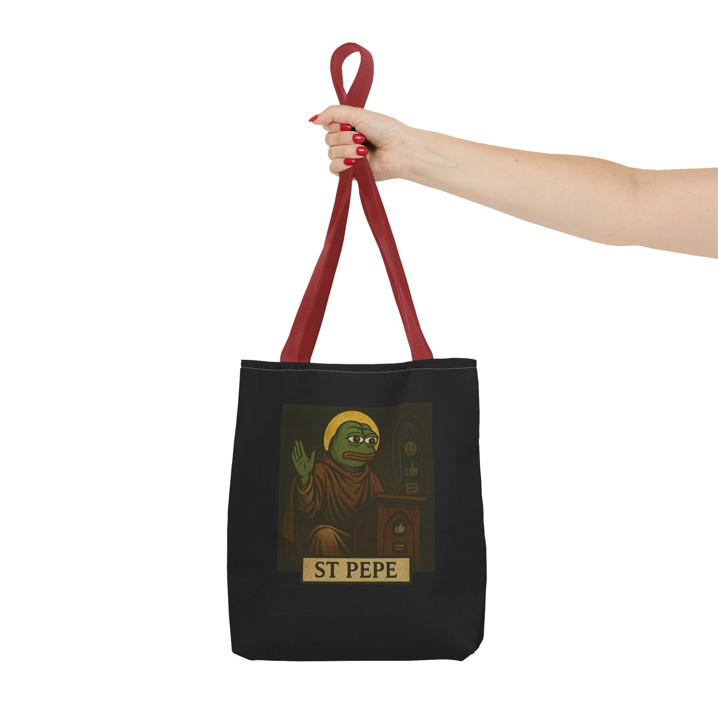 Saint Pepe "Preach" Tote Bag