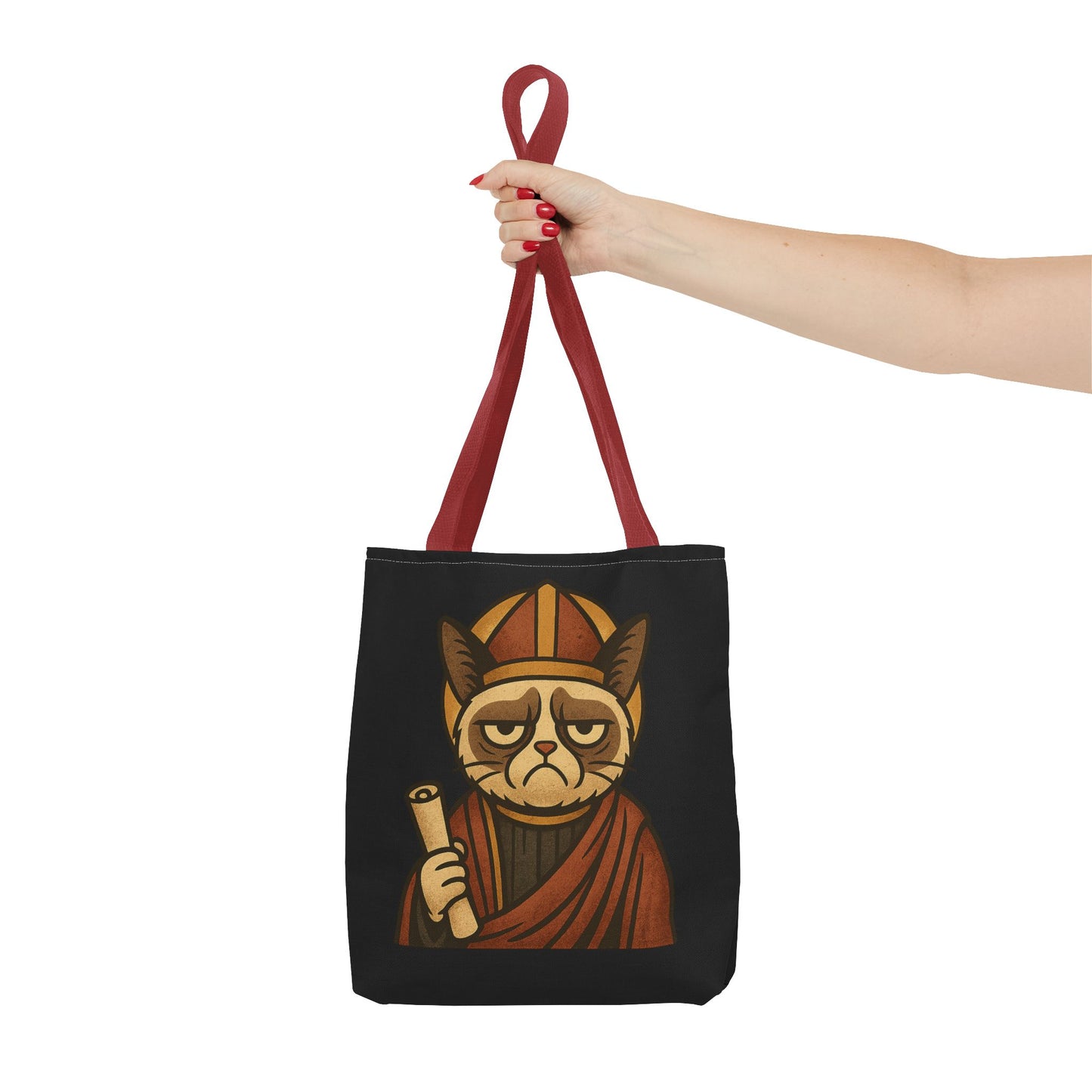 St Grumpy Cat "Holy Receipts" Tote Bag