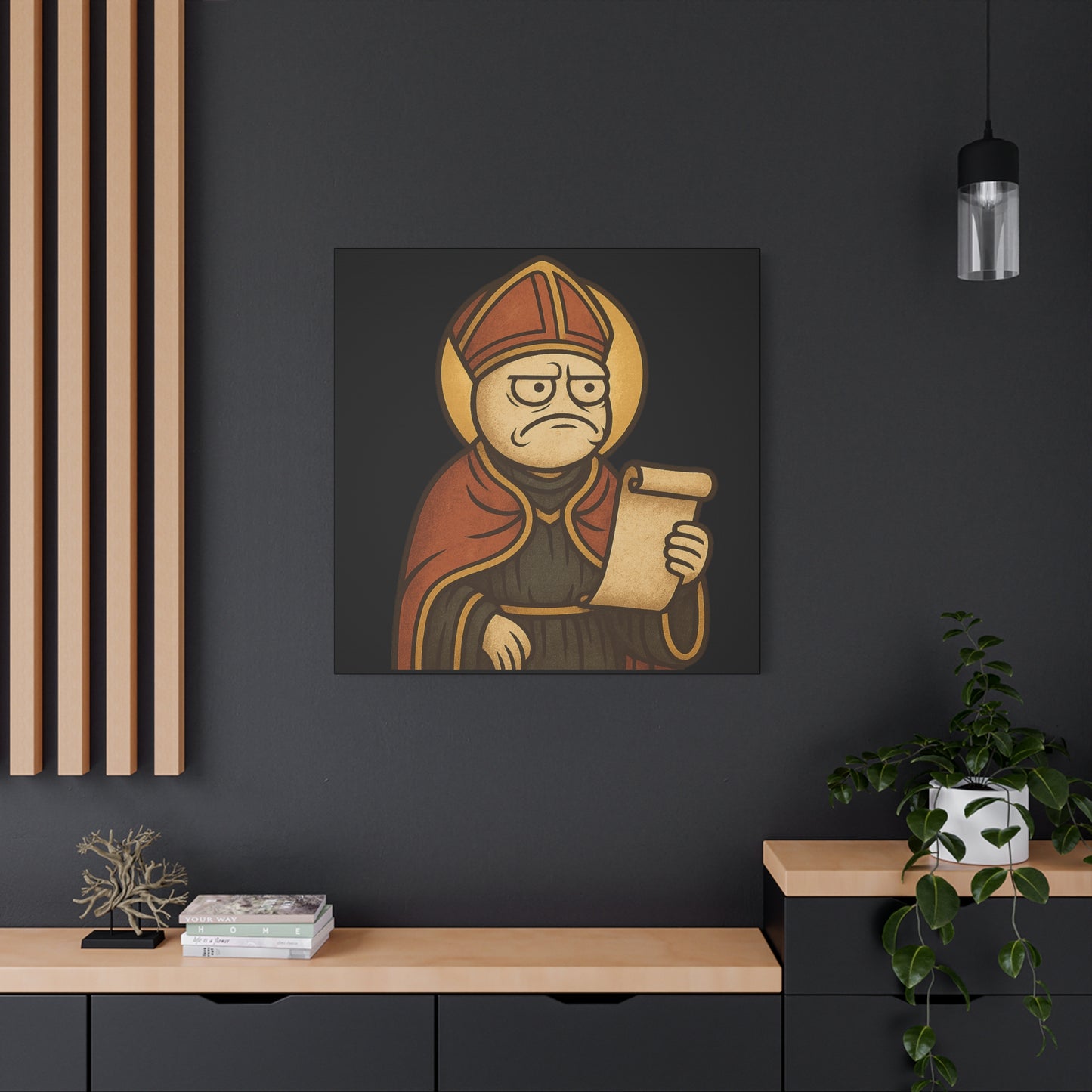 St Rage "Pause" Canvas