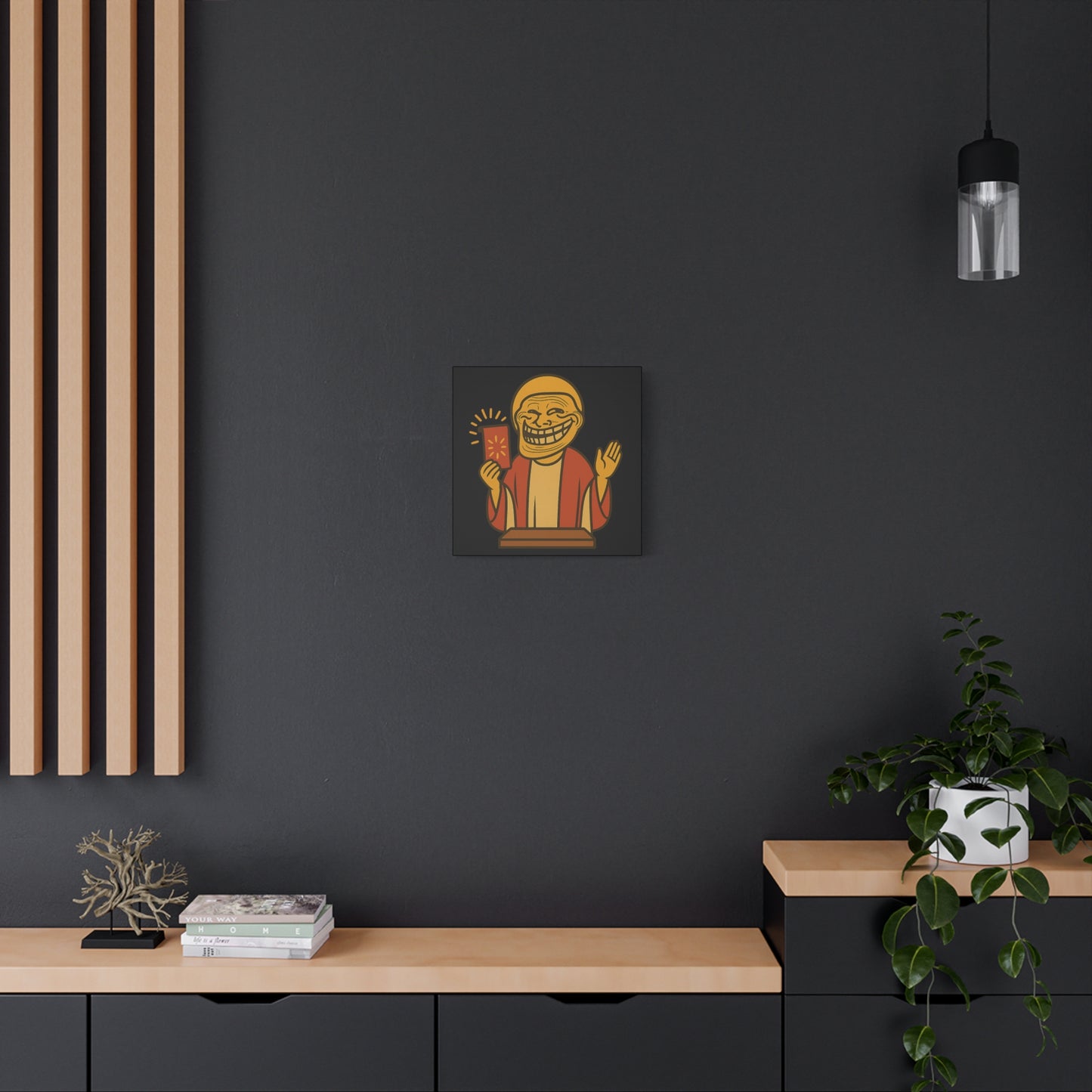 St Troll "History" Canvas