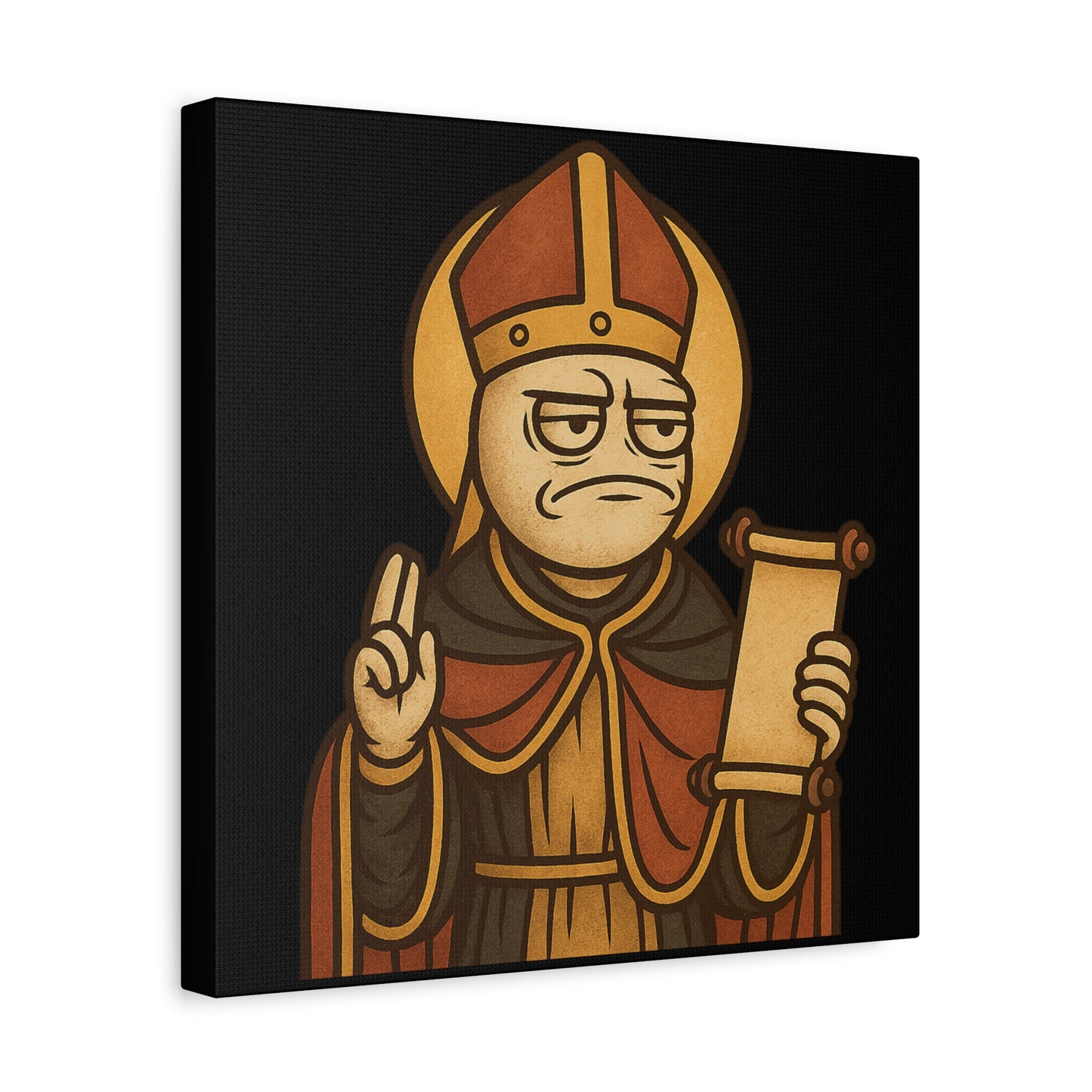 St Rage "Question" Canvas