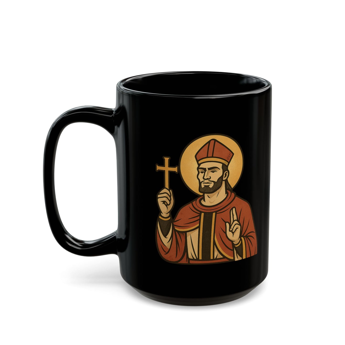 St Gigachad "Holy Habits" Coffee Mug
