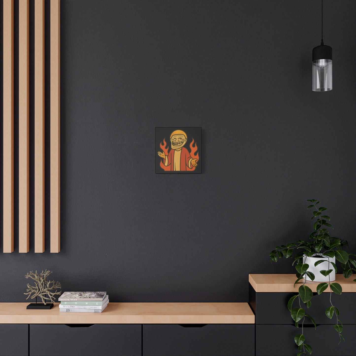 St Troll "Rage" Canvas Wall Art