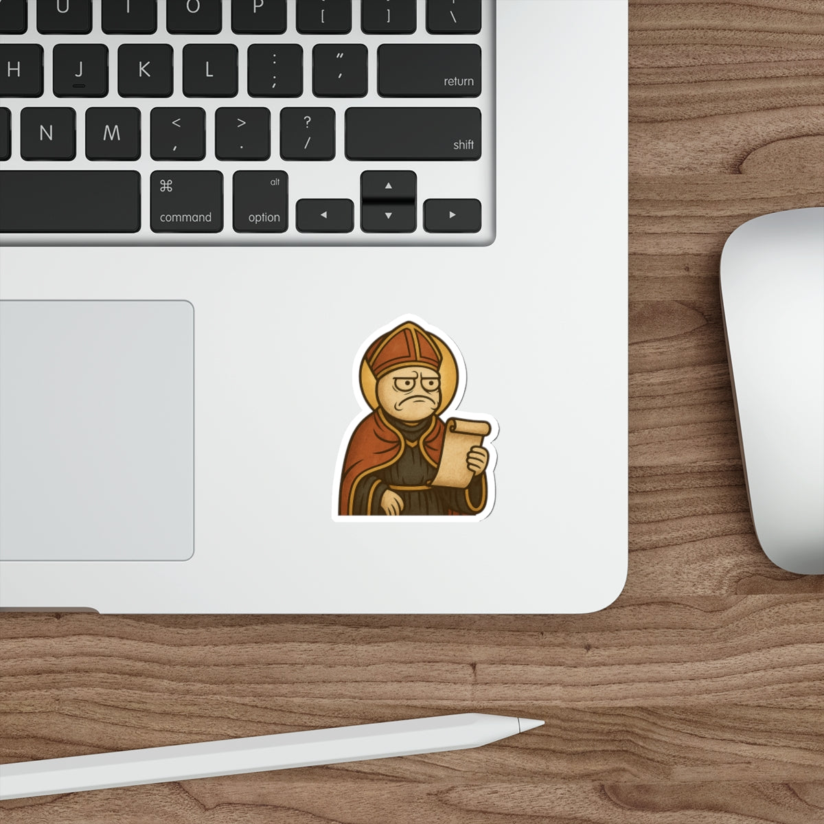 St Rage "Pause" Die-Cut Stickers