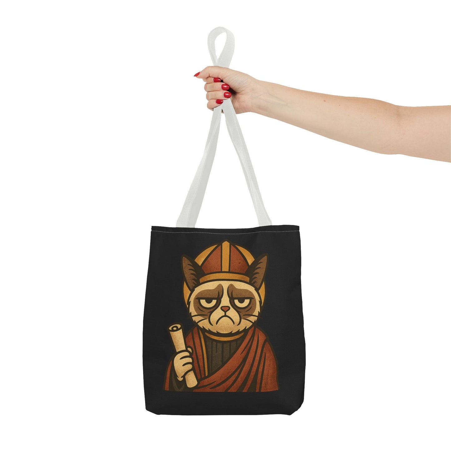 St Grumpy Cat "Holy Receipts" Tote Bag