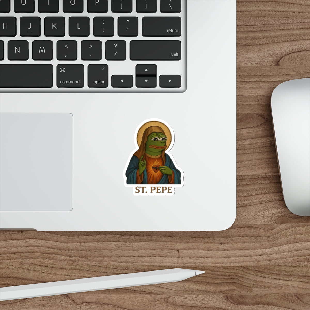 St Pepe "Our Savior" Sticker