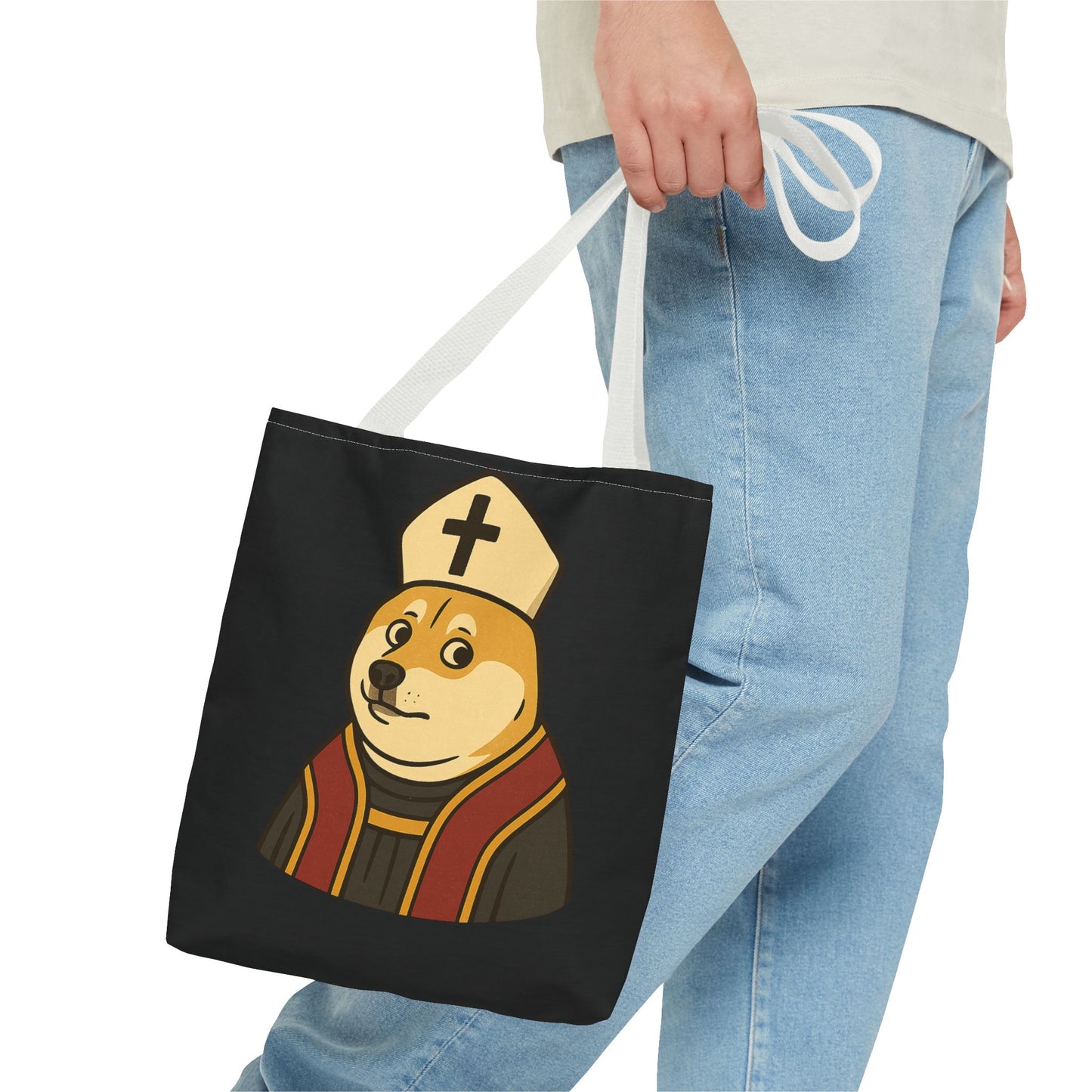St Doge "Pope" Tote Bag