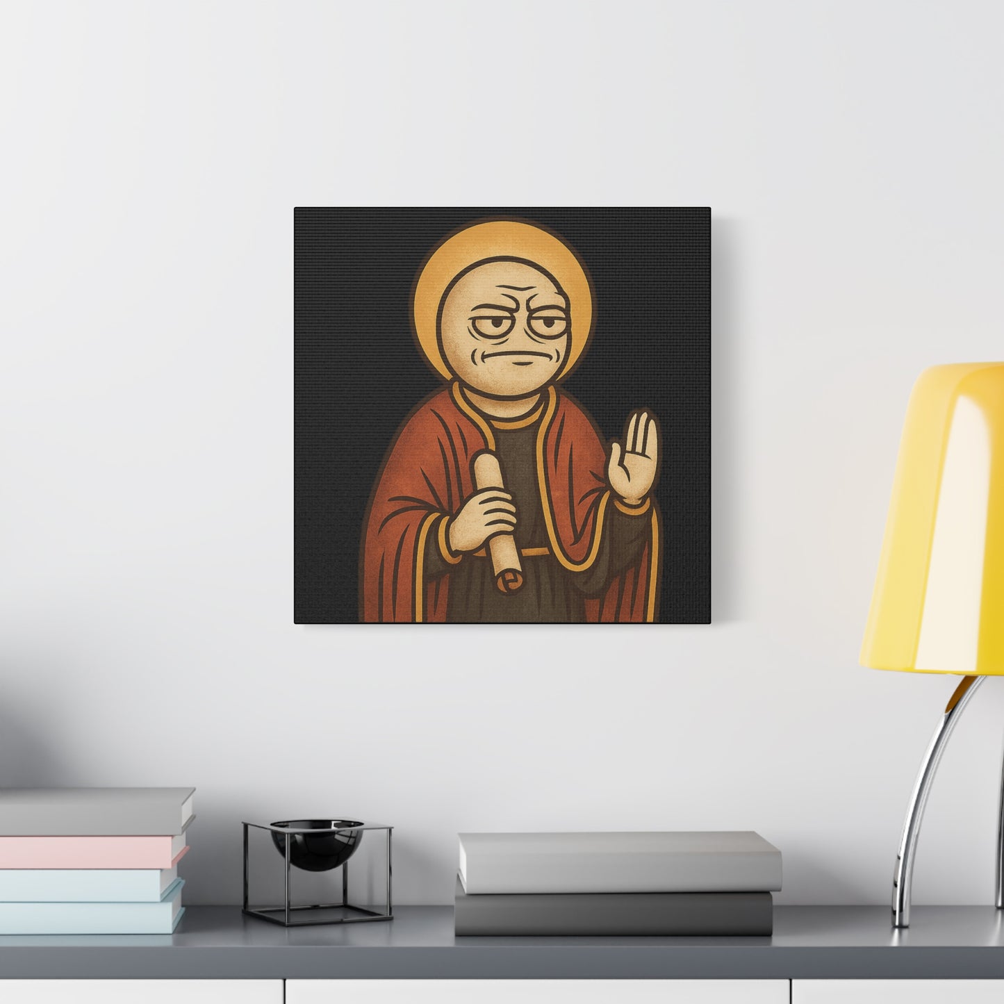 St Rage "Hold" Canvas, Stretched