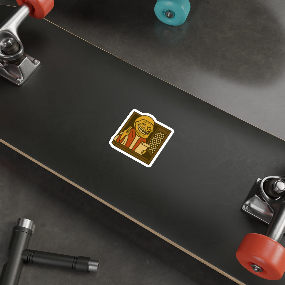 St Troll "Confessions" Die-Cut Stickers