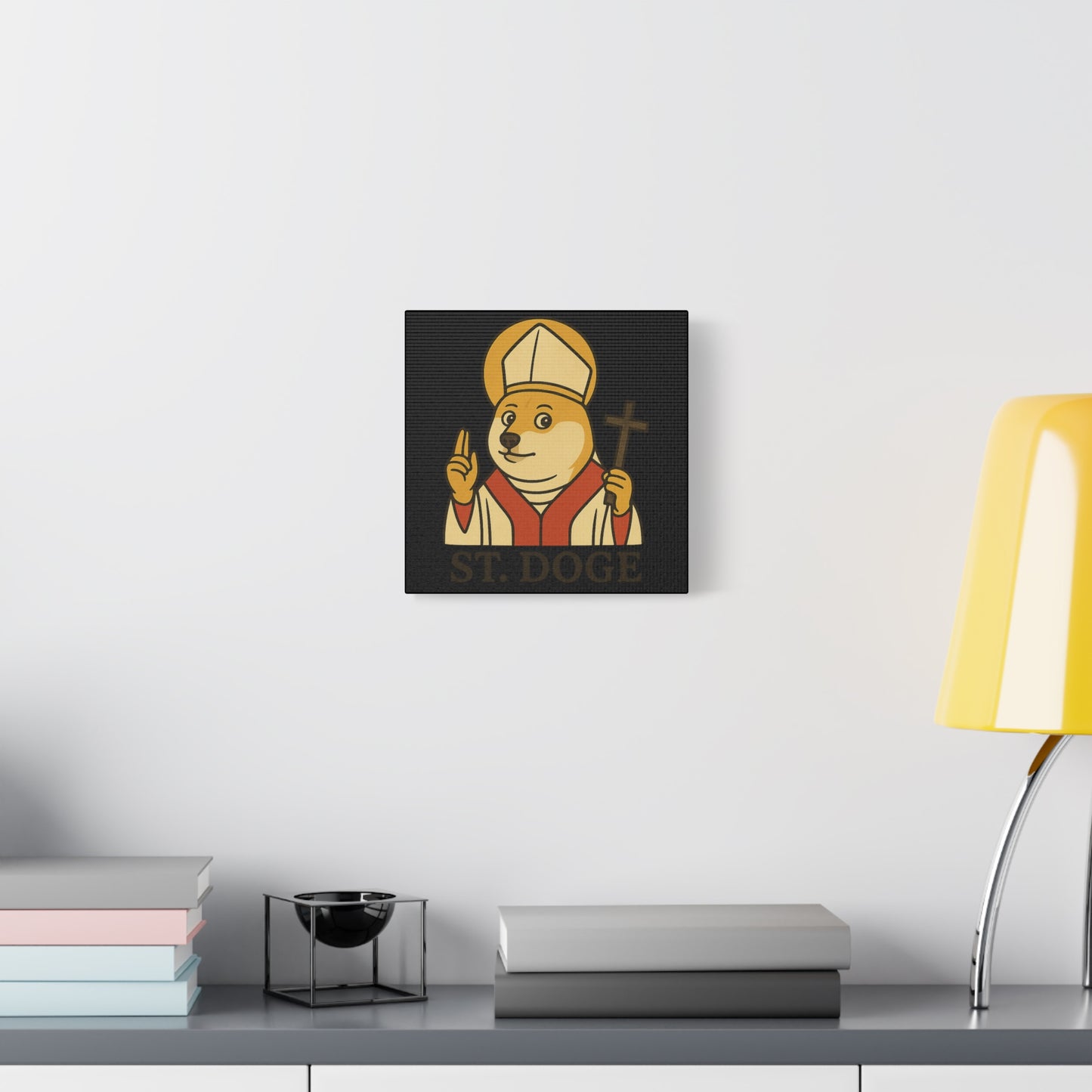 St Doge "Holy" Canvas