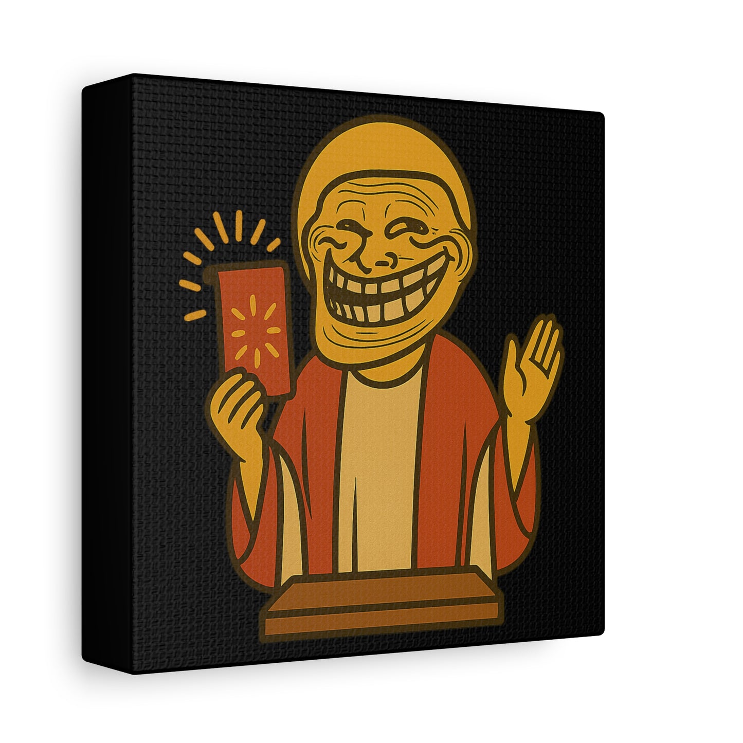 St Troll "History" Canvas