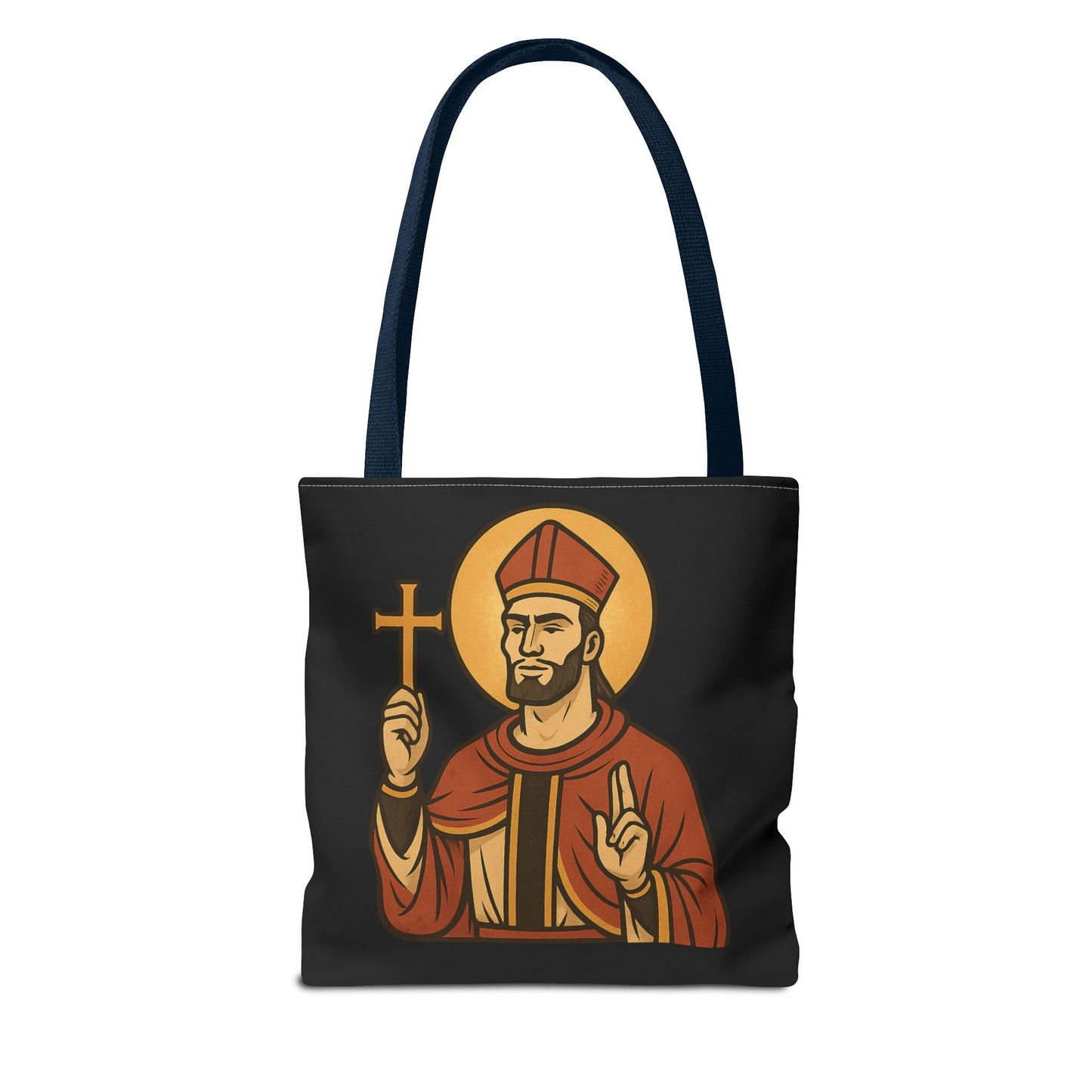 St Gigachad "Holy Habits" Tote Bag
