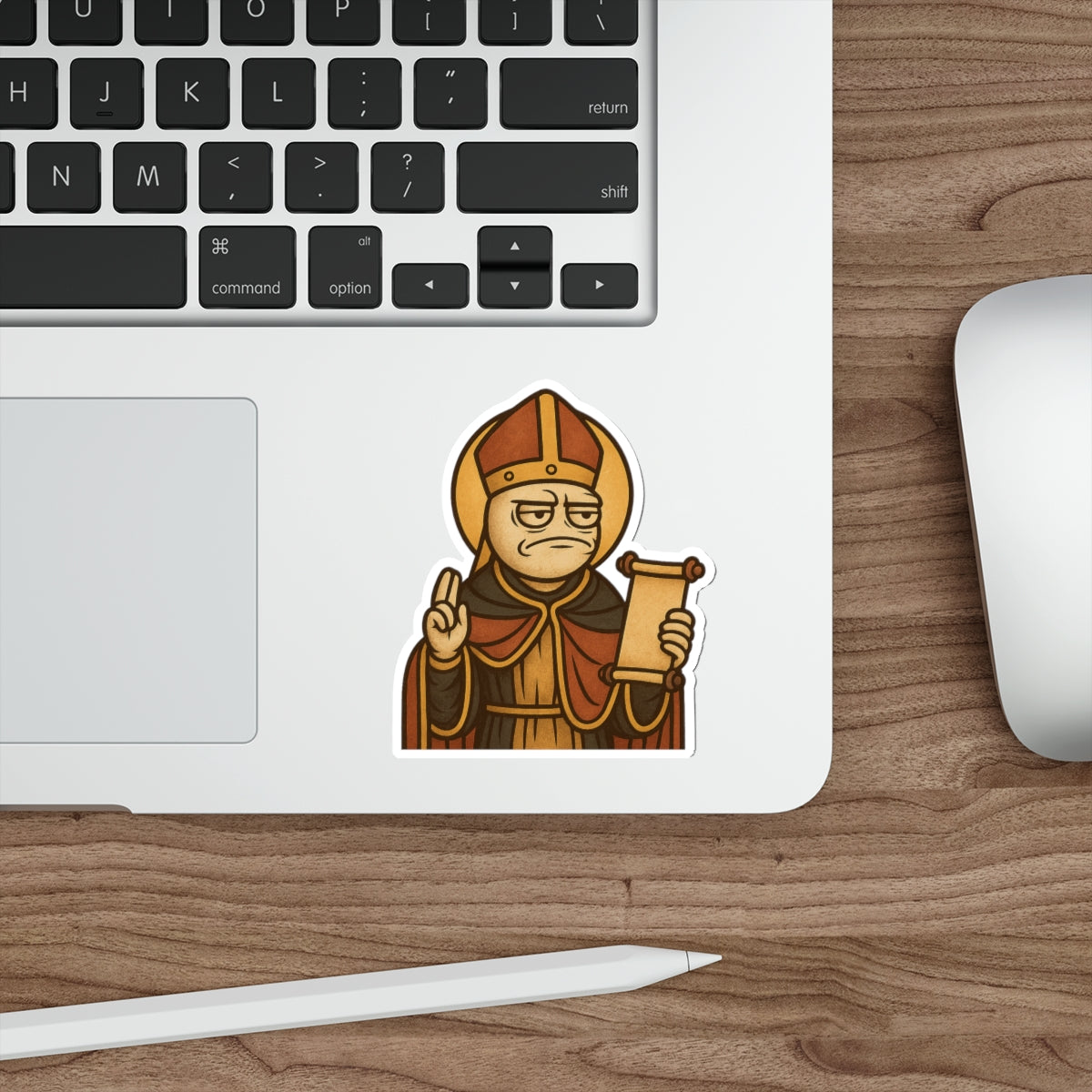 St Rage "Question" Die-Cut Stickers