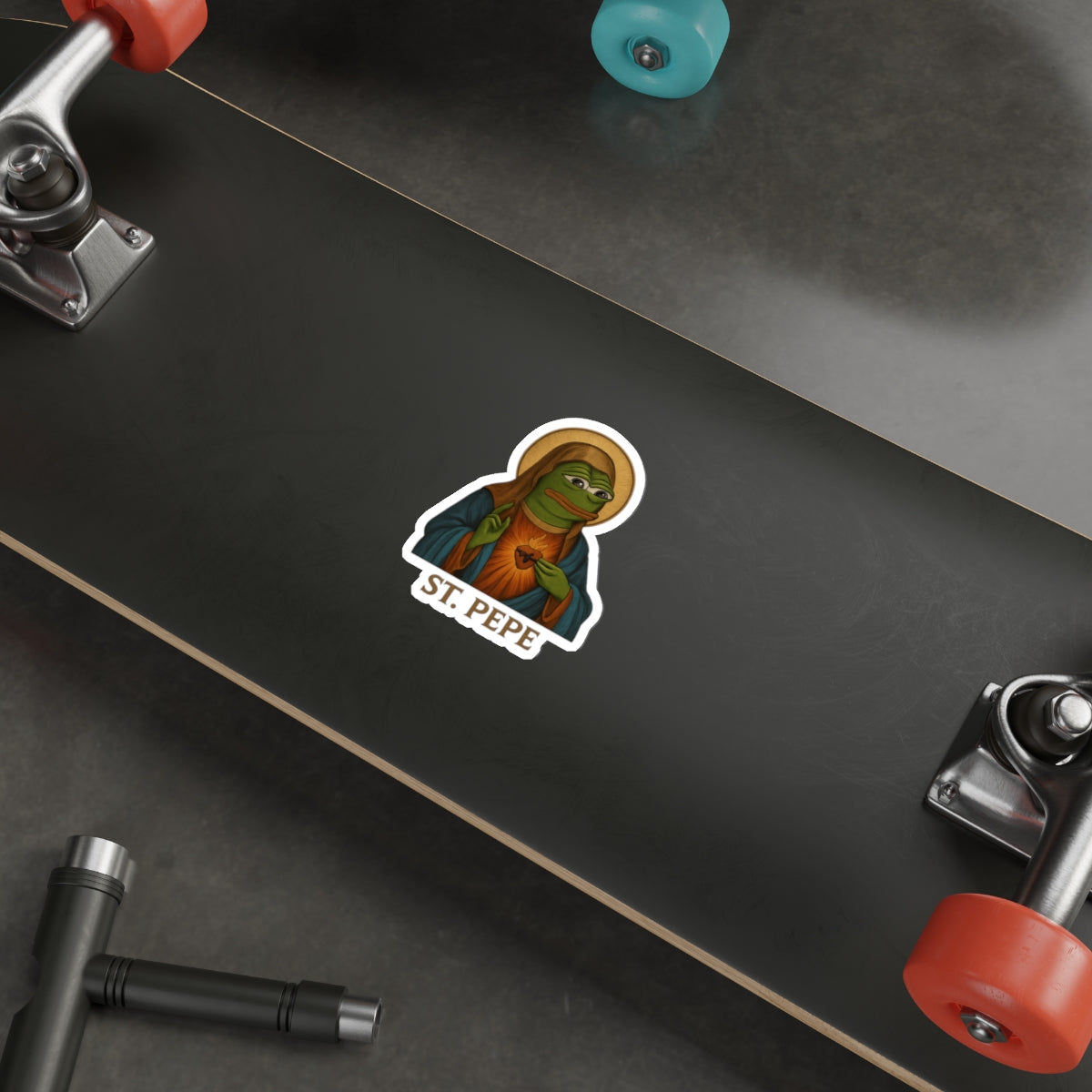 St Pepe "Our Savior" Sticker