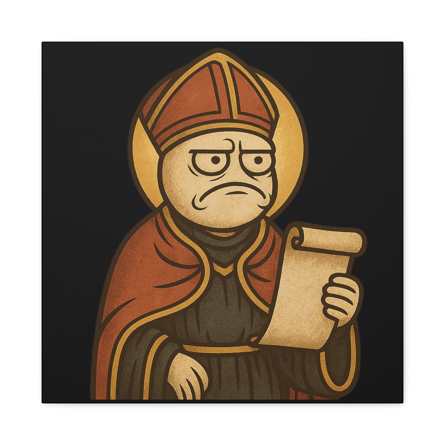 St Rage "Pause" Canvas
