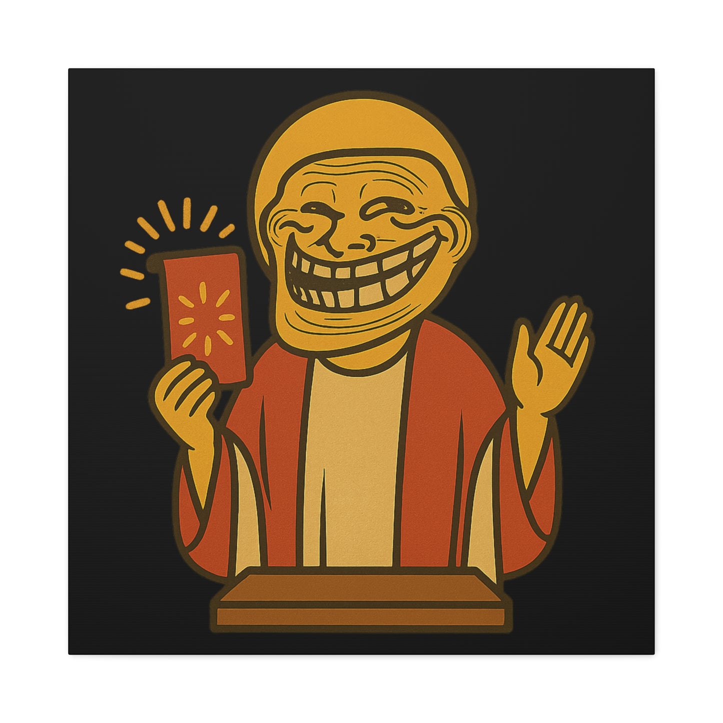 St Troll "History" Canvas