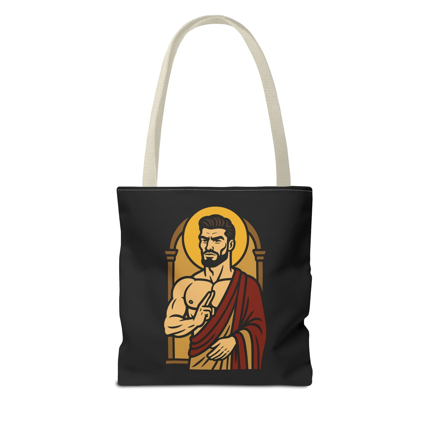 St Gigachad "Peace" Tote Bag
